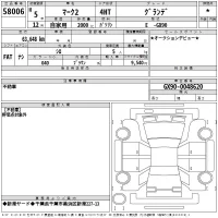 Toyota MARK II лот № 58006 оценка *  с аукциона в Японии 2