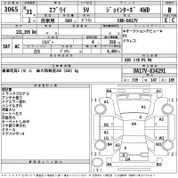 Suzuki EVERY лот № 3065 оценка R  с аукциона в Японии 2