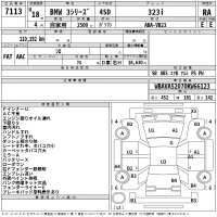 BMW 3-Series лот № 7113 оценка RA  с аукциона в Японии 2