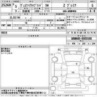 Toyota VELLFIRE лот № 25260 оценка 5  с аукциона в Японии 2