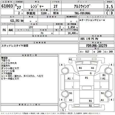 Hino RANGER  с аукциона в Японии