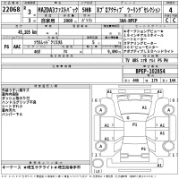 Mazda MAZDA3 лот № 22068 оценка 4  с аукциона в Японии 2