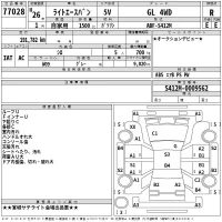 Toyota LITE ACE VAN лот № 77028 оценка R  с аукциона в Японии 2