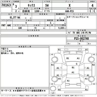 Toyota WISH  с аукциона в Японии