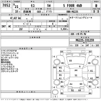 Nissan MOCO лот № 7052 оценка R  с аукциона в Японии 2