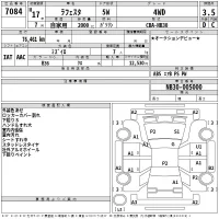 Nissan LAFESTA лот № 7084 оценка 3.5  с аукциона в Японии 2