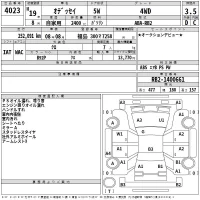 Honda ODYSSEY лот № 4023 оценка 3.5  с аукциона в Японии 2