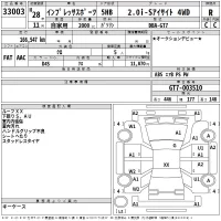 Subaru IMPREZA лот № 33003 оценка R  с аукциона в Японии 2