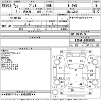 Subaru PLEO лот № 78502 оценка 3  с аукциона в Японии 2