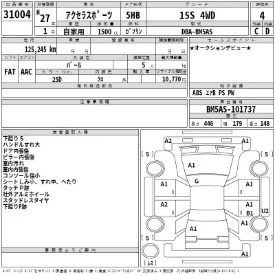 Mazda AXELA  с аукциона в Японии