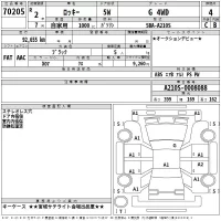 Daihatsu ROCKY лот № 70205 оценка 4  с аукциона в Японии 2