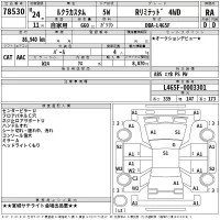 Subaru LUCRA лот № 78530 оценка RA  с аукциона в Японии 2