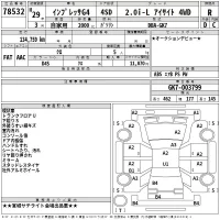 Subaru IMPREZA G4 лот № 78532 оценка R  с аукциона в Японии 2