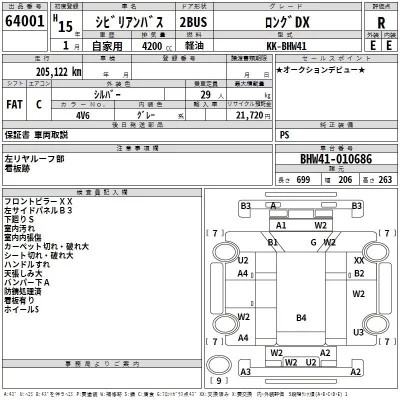 Nissan CIVILIAN  с аукциона в Японии