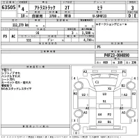 Nissan ATLAS лот № 63505 оценка 3  с аукциона в Японии 2