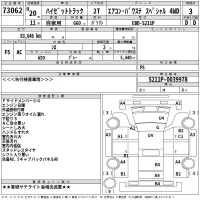 Daihatsu HIJET TRUCK лот № 73062 оценка 3  с аукциона в Японии 2