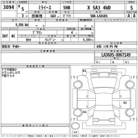 Daihatsu MIRA E S лот № 3094 оценка 5  с аукциона в Японии 2