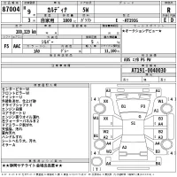 Toyota CALDINA лот № 87004 оценка R  с аукциона в Японии 2