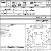 BMW 2-Series лот № 80007 оценка 4  с аукциона в Японии 2
