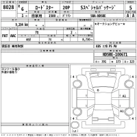 Mazda ROADSTER лот № 8028 оценка 5  с аукциона в Японии 2