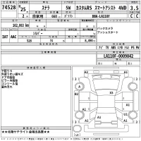 Subaru STELLA лот № 74528 оценка 3.5  с аукциона в Японии 2