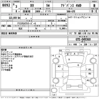 Subaru XV лот № 8092 оценка R  с аукциона в Японии 2