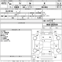 Mitsubishi I лот № 4372 оценка 3.5  с аукциона в Японии 2