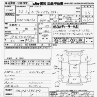 Nissan ROOX лот № 82 оценка 3.5  с аукциона в Японии 9