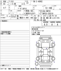 Nissan ARIYA лот № 1007 оценка 6  с аукциона в Японии 5