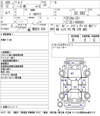 Nissan LEAF лот № 8018 оценка R  с аукциона в Японии 5