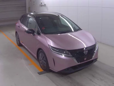 Nissan NOTE  с аукциона в Японии