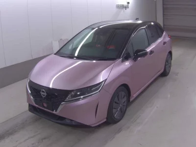Nissan NOTE  с аукциона в Японии