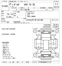 Volvo V40 лот № 1506 оценка 3.5  с аукциона в Японии 8