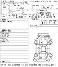Nissan ROOX лот № 3014 оценка 4  с аукциона в Японии 5