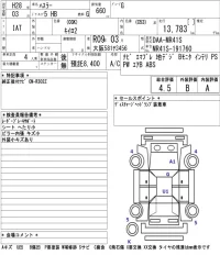 Suzuki HUSTLER лот № 3058 оценка 4.5  с аукциона в Японии 5