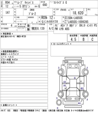 Daihatsu MOVE CANBUS лот № 3069 оценка 4.5  с аукциона в Японии 5