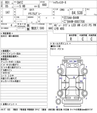 Nissan DAYZ лот № 3030 оценка R  с аукциона в Японии 5