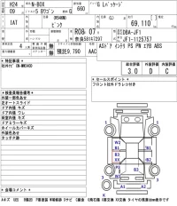 Honda N BOX лот № 3085 оценка 3  с аукциона в Японии 5