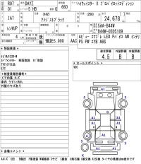 Nissan DAYZ лот № 3080 оценка 4.5  с аукциона в Японии 5