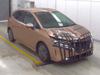 Nissan NOTE  с аукциона в Японии