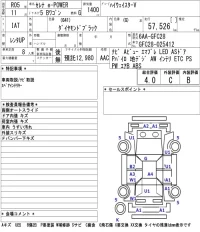 Nissan SERENA лот № 56 оценка 4  с аукциона в Японии 5