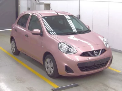 Nissan MARCH  с аукциона в Японии