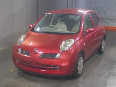 Nissan MARCH  с аукциона в Японии