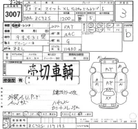 Suzuki SWIFT лот № 3007 оценка 3  с аукциона в Японии 2