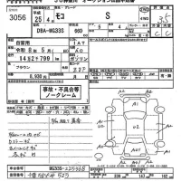 Nissan MOCO лот № 3056 оценка 3.5  с аукциона в Японии 10