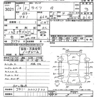 Honda LIFE лот № 3021 оценка 3  с аукциона в Японии 10