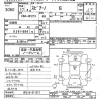 Mazda SPIANO лот № 3060 оценка 3.5  с аукциона в Японии 6