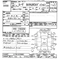 Daihatsu MOVE лот № 3068 оценка 3.5  с аукциона в Японии 10