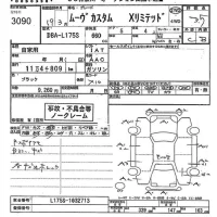 Daihatsu MOVE лот № 3090 оценка 3.5  с аукциона в Японии 10