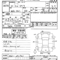 Subaru STELLA лот № 3070 оценка 3.5  с аукциона в Японии 10